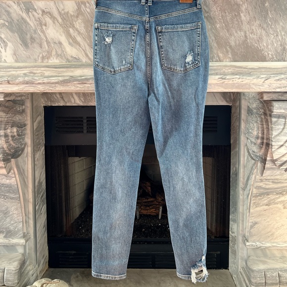 We the Free free People Phoenix Ripped Skinny Jeans 29 - Picture 7 of 14